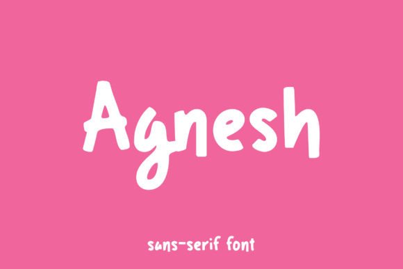Agnes: The Bold Handwritten Typeface for Modern Branding