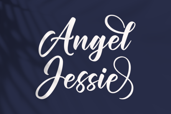 Angel Jessie Font for Web Design and Brand Identity