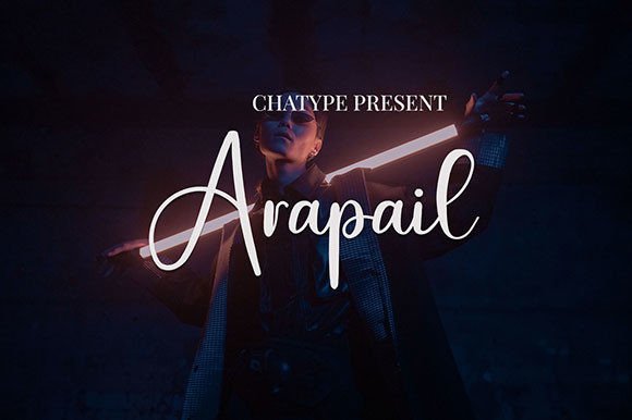 Arapail: The Handwritten Script Font That Elevates Your Craft