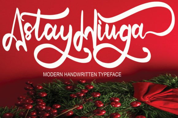 Astay Hiuga: A Handwritten Typeface for Modern Editorial Design