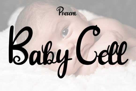 Baby Cell: A Modern Script Font for Web Design