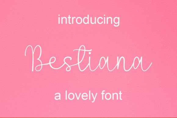 Bestiana: The Handwritten Typeface for Editorial Layouts