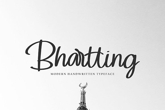Bhartting: A Handwritten Font for Creative Makers