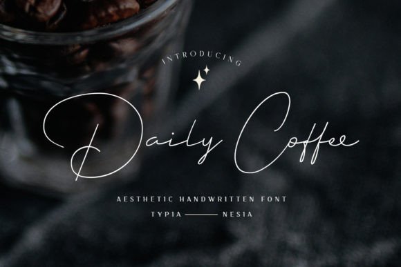 Daily Coffee: The Handwritten Typeface for Modern Web Design