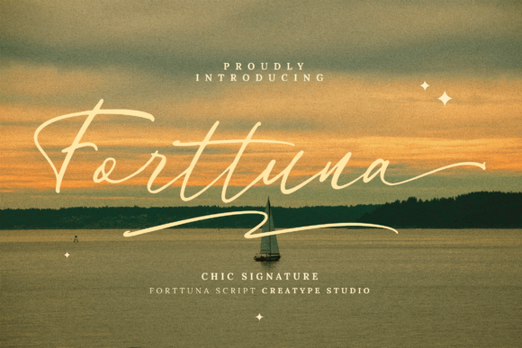 Forttuna: The Feminine Script Font for Handmade Crafts