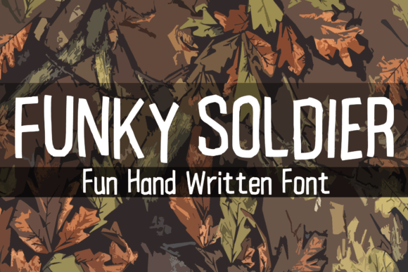 Funky Soldier Font Review for Campaign Design