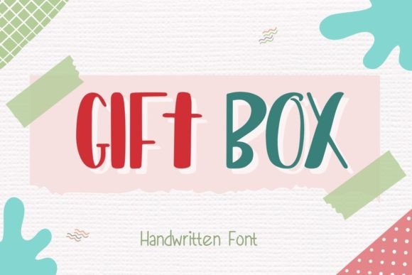 Gift Box: The Handwritten Typeface That Elevates Campaign Visuals