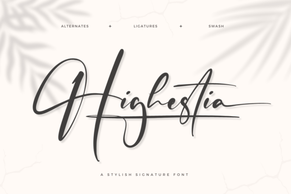 Highestia: The Modern Handwritten Typeface for Editorial Design