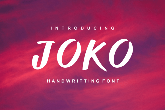 Joko Font for Bold Brand Communication