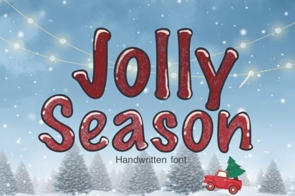 Jolly Season: A Playful Typeface for Festive Branding Projects