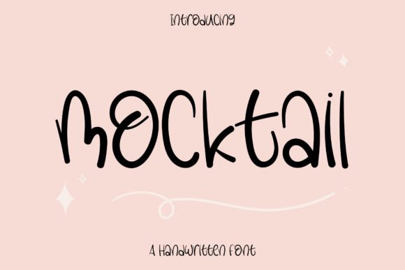 Mocktail Font for Web Design and Branding