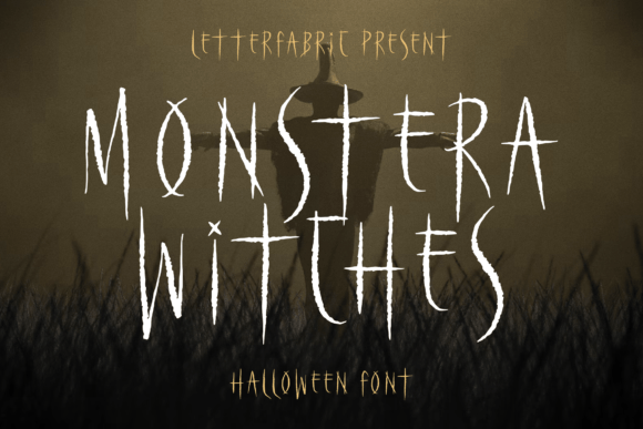 Monstera Witches: The Halloween Typeface for Bold Branding