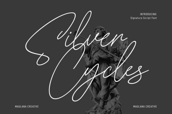 Silver Cycles: The Elegant Font That Elevates Your Campaigns