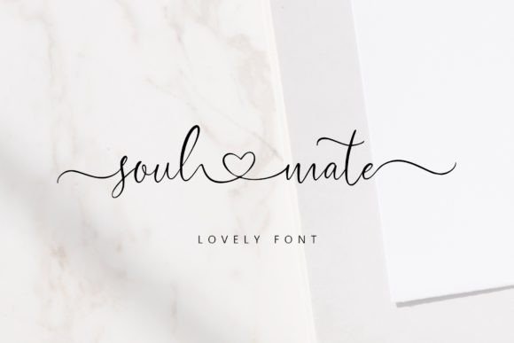 Soul and Mate: A Handwritten Font for Timeless Branding