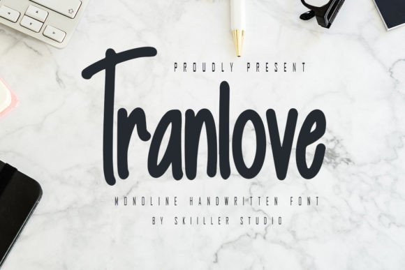 Tranlove: The Modern Handwritten Typeface for Dynamic Web Design